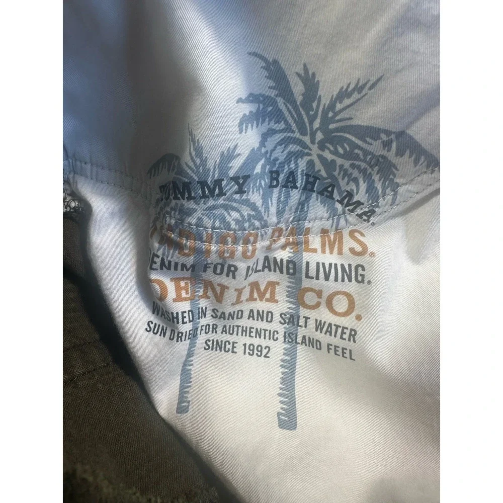 Vtg Indigo Palms Tommy Bahama Corduroy Pants Mens 36x30 Wide Whale Relaxed‎ Fit